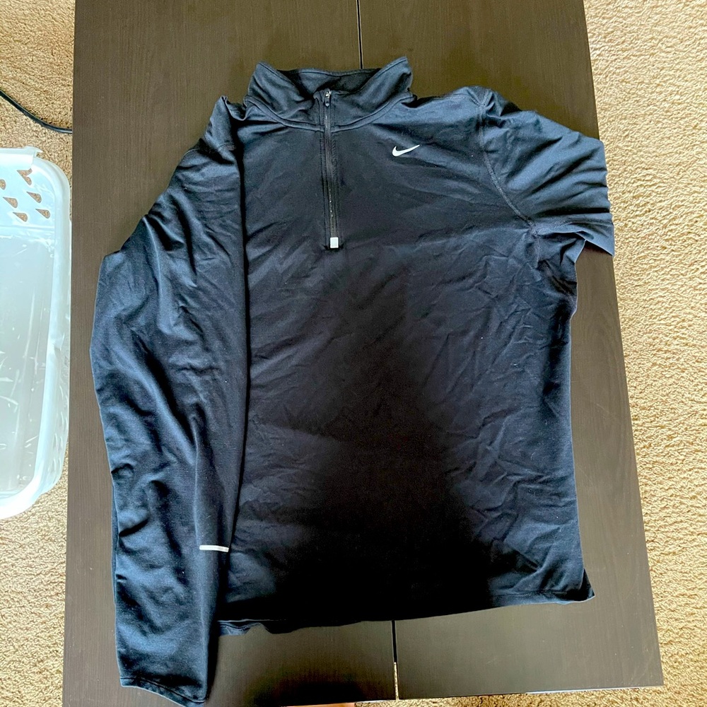 NIKE RUNNING DRI-FIT ELEMENT HALF-ZIP SWEAT